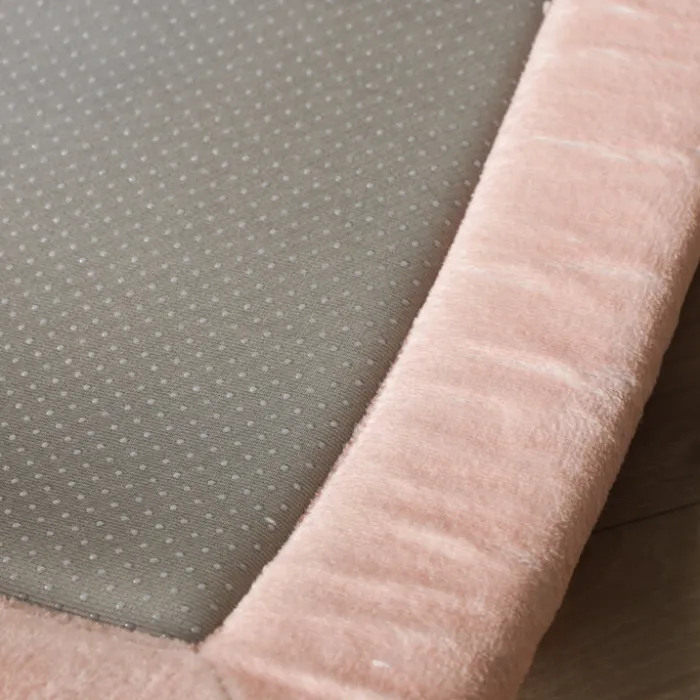 Waschbare Spielmatte Baby - Flo Rosa