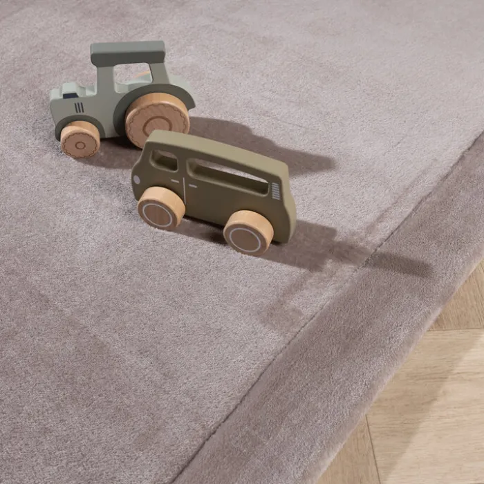 Waschbare Spielmatte Baby - Jip Taupe