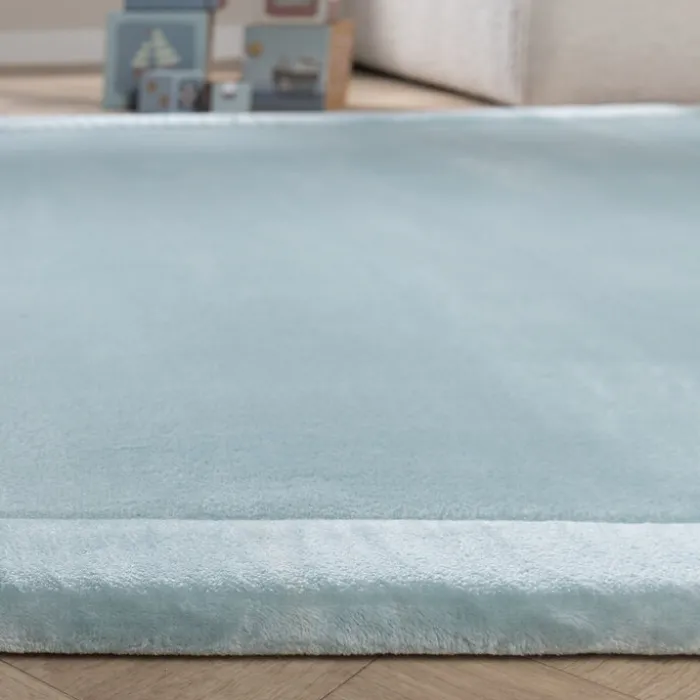 Waschbare Spielmatte Baby - Jip Blau