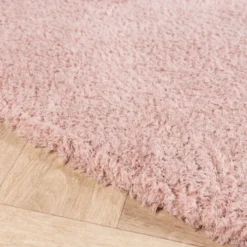 Weicher organischer Teppich – Teddy Rosa