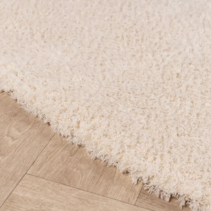 Weicher organischer Teppich – Teddy Creme