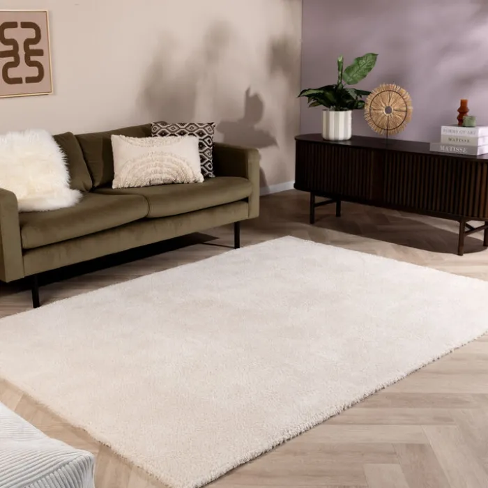 Weicher Teppich – Teddy Creme