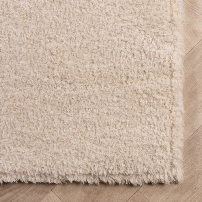 Weicher Teppich – Teddy Creme
