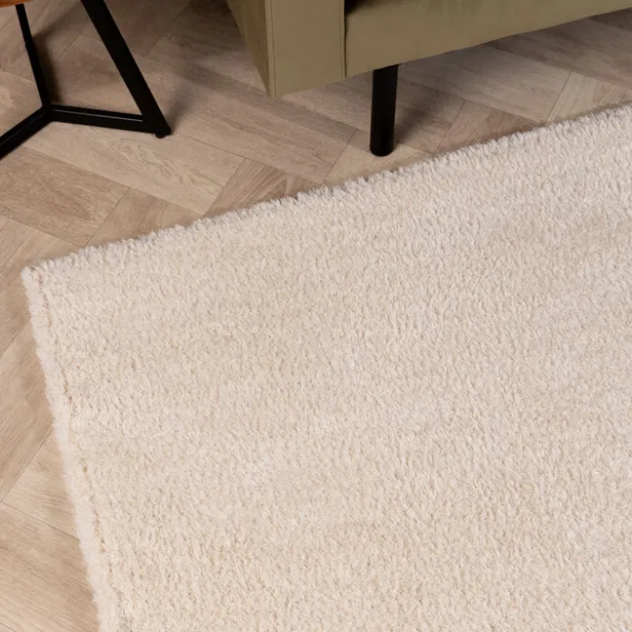 Weicher Teppich – Teddy Creme