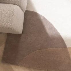 Wollteppich Abstrakt - Clarice Creme Beige