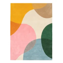 Wollteppich Abstrakt - Clarice Bunt