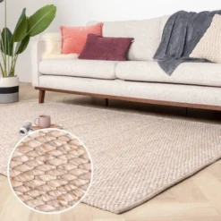Wollteppich - Brilliant Beige Sand