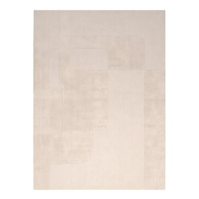 Wollteppich - Giselle Abstrakt Creme
