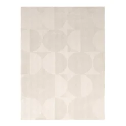 Wollteppich - Giselle Circles Creme