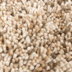 Wollteppich Hochflor - Elin Beige