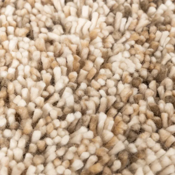 Wollteppich Hochflor - Elin Beige