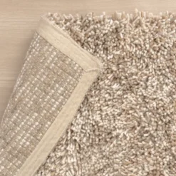 Wollteppich Hochflor - Elin Beige