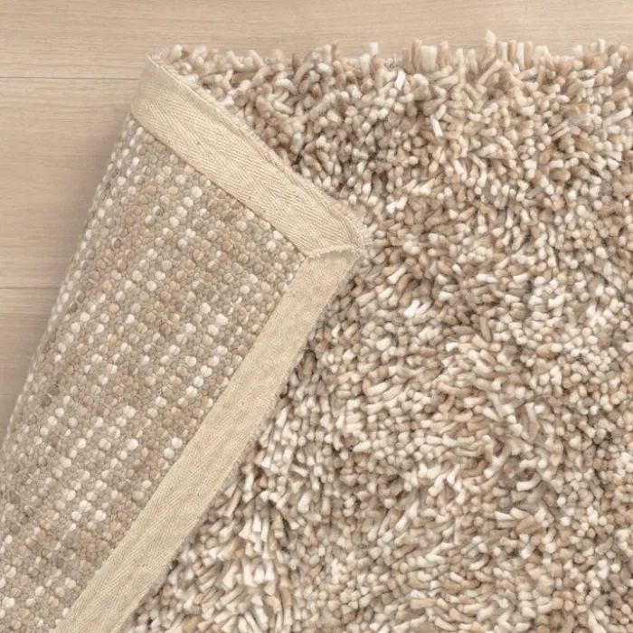 Wollteppich Hochflor - Elin Beige