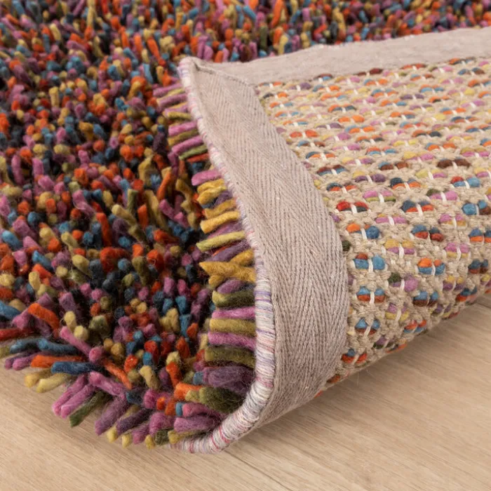 Wollteppich Hochflor - Elin Bunt
