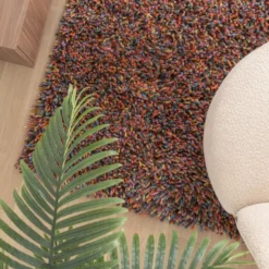 Wollteppich Hochflor - Elin Bunt