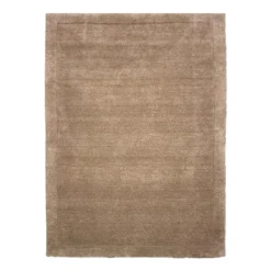 Wollteppich - Isara Border Braun