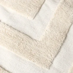 Wollteppich - Judith Border Creme
