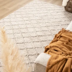 Wollteppich - Knit Beige
