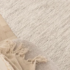 Wollteppich Organisch - Bliss Beige Meliert