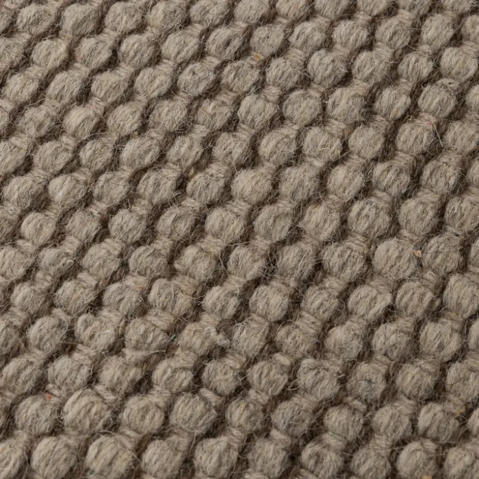 Wollteppich Rund - Bliss Beige Braun