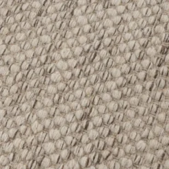 Wollteppich Rund- Bliss Beige Meliert