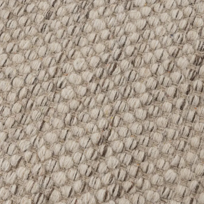 Wollteppich Rund- Bliss Beige Meliert