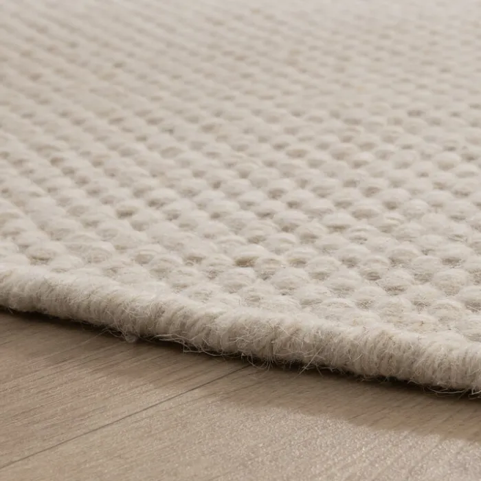 Wollteppich Rund - Bliss Creme