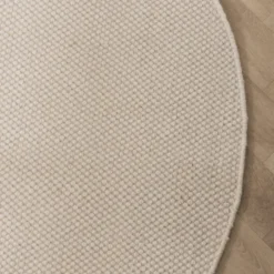 Wollteppich Rund - Bliss Creme