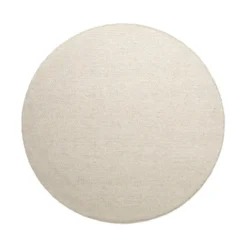 Wollteppich Rund - Bliss Creme Weiß