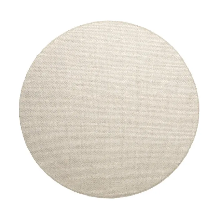 Wollteppich Rund - Bliss Creme Weiß