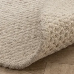 Wollteppich Rund - Bliss Creme Weiß