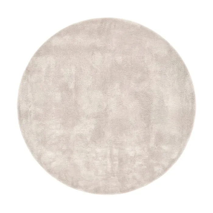 Wollteppich rund - Leone Creme