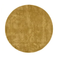 Wollteppich rund - Leone Gold