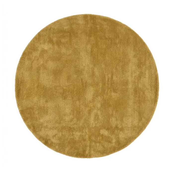 Wollteppich rund - Leone Gold