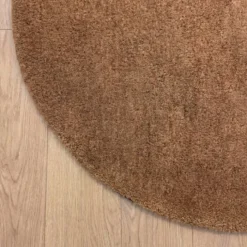 Wollteppich rund - Leone Taupe