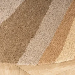 Wollteppich Rund - Liora Beige