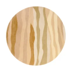 Wollteppich Rund - Liora Beige