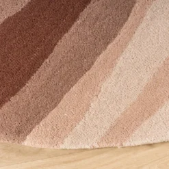 Wollteppich Rund - Liora Rosa