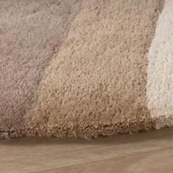 Wollteppich Rund - Vienna Beige