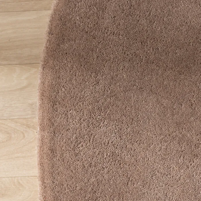 Wollteppich Rund - Vienna Beige