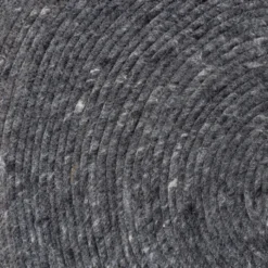 Wollteppich Rund - Wise Anthrazit 614