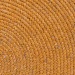 Wollteppich Rund - Wise Gelb Orange 378