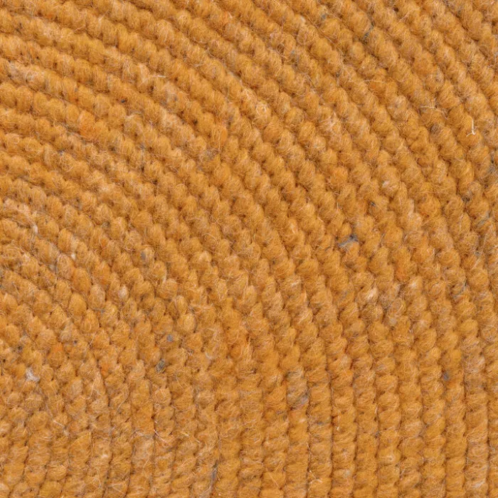 Wollteppich Rund - Wise Gelb Orange 378