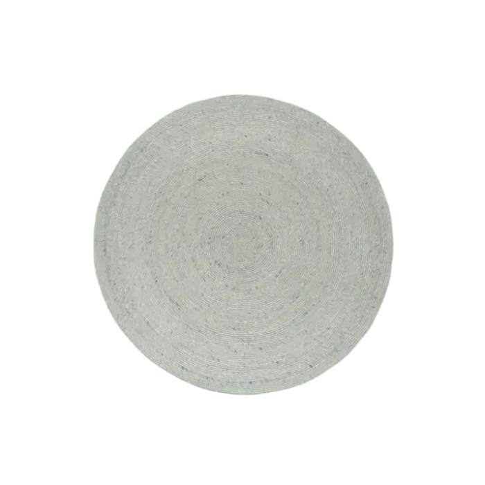 Wollteppich Rund - Wise Grün 411