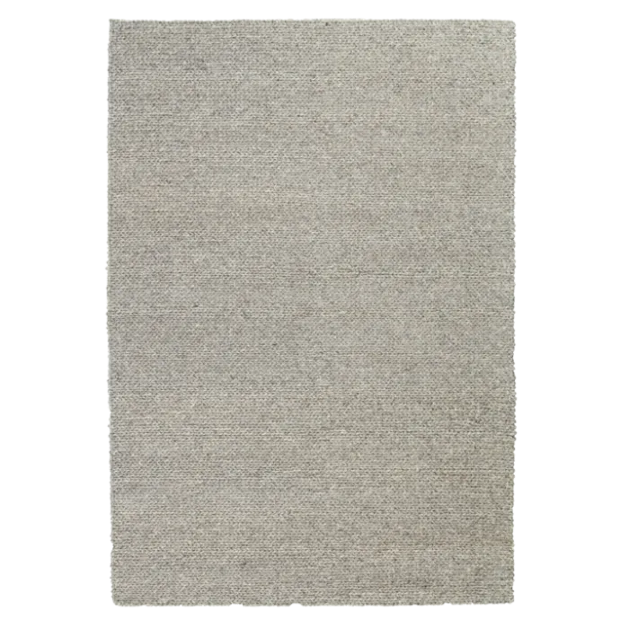 Wollteppich - Twist Grau