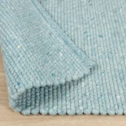 Wollteppich - Wise Blau 364