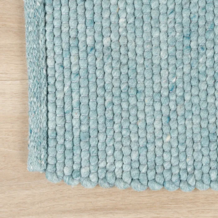 Wollteppich - Wise Blau 364