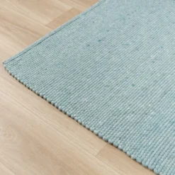 Wollteppich - Wise Blau 364