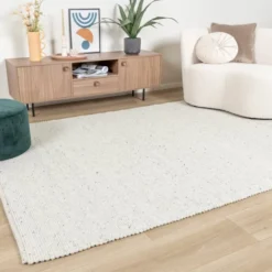 Wollteppich - Wise Grau Meliert 367