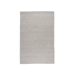 Wollteppich - Wise Grau Weiß 609